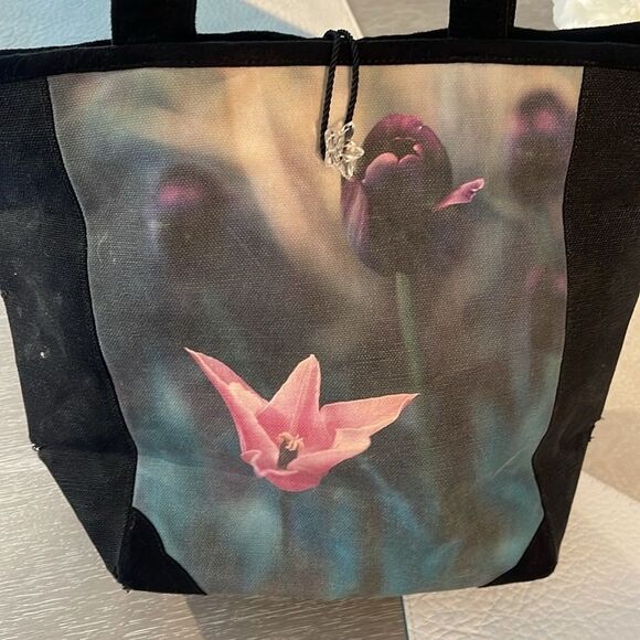 Polyanthus Vintage Small Tote/Bottle Bag - Picture 2 of 8